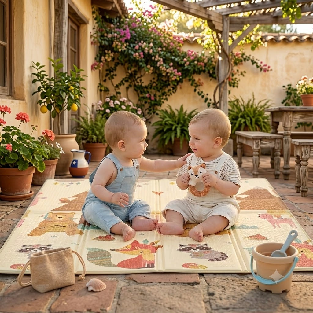 Tapete alfombra plegable para niños